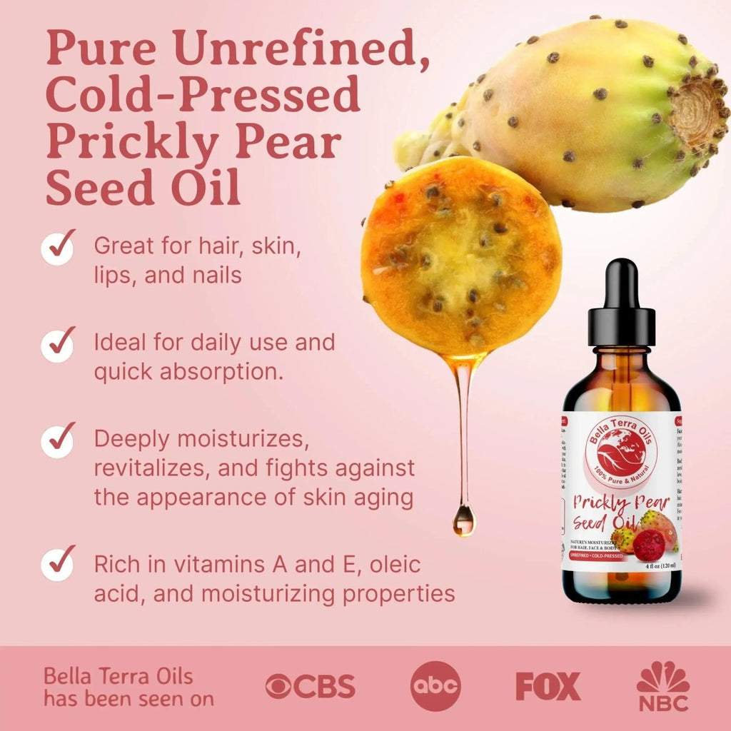Prickly Pear Seed Oil Gallon - 128oz - Bella Terra Oils