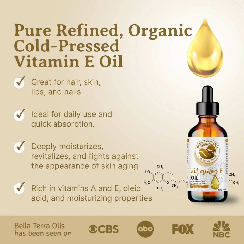 Vitamin E Oil - Bella Terra Oils