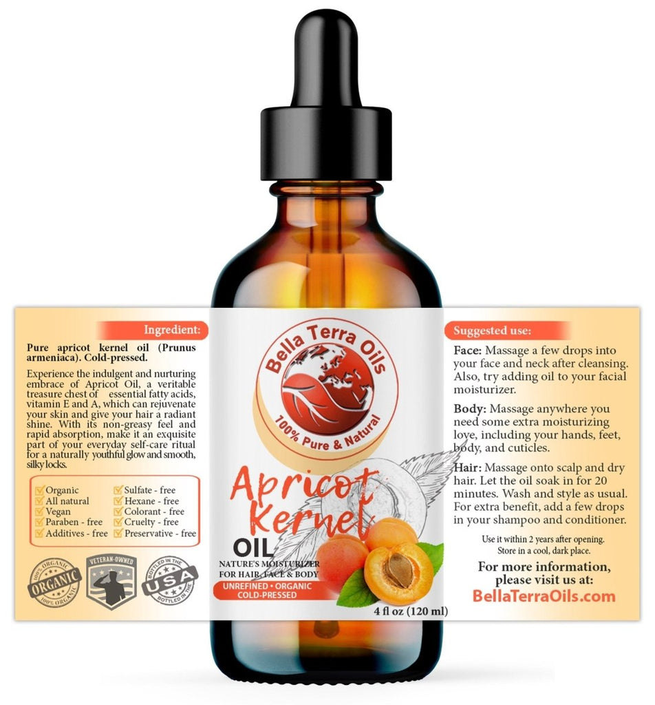 Extra virgin Apricot kernel oil Farmilion –