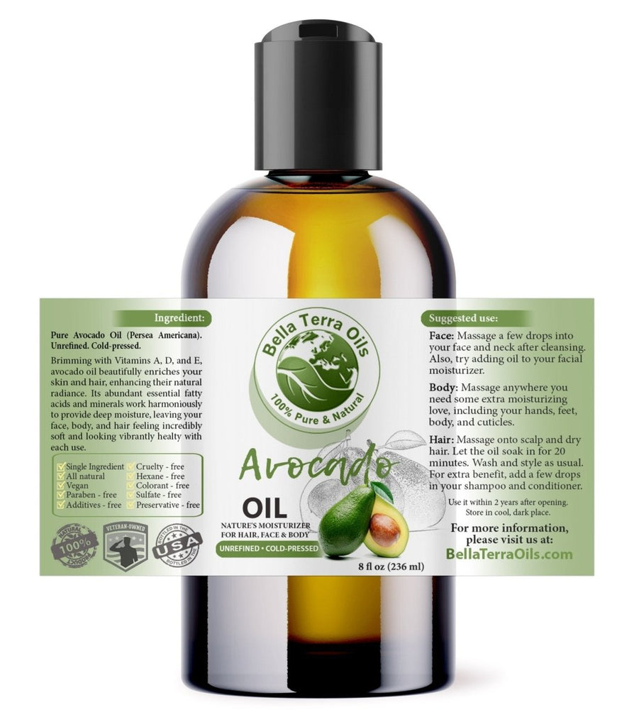 Avocado Oil - Bella Terra Oils
