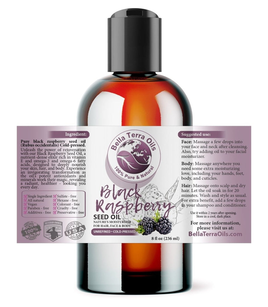 Black Raspberry Seed Oil - Bella Terra Oils