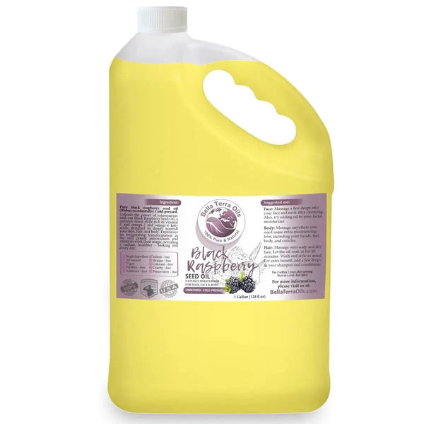 Black Raspberry Seed Oil - Wholesale — 1 gallon (128 oz) bottle — Bella Terra Oils