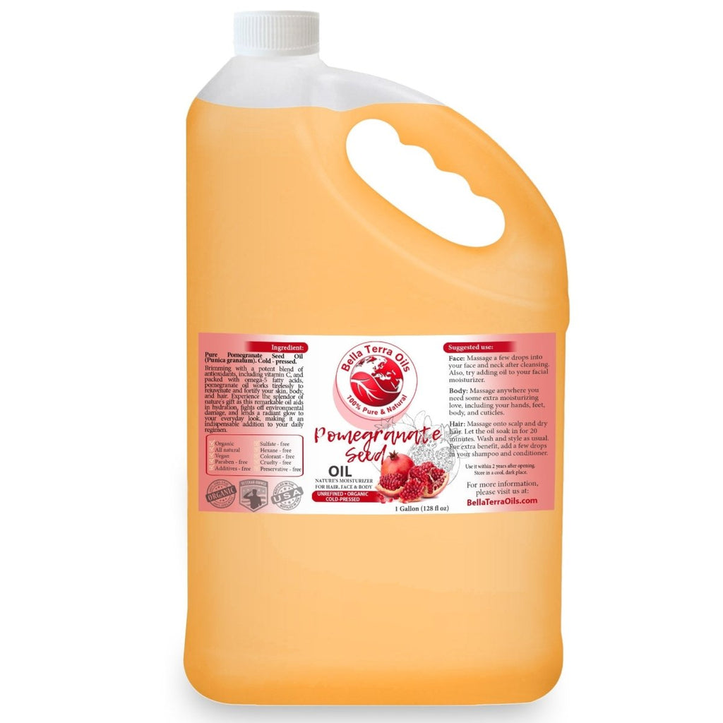 bulk Wholesale Pomegranate Seed Oil - Gallon - Bella Terra Oils
