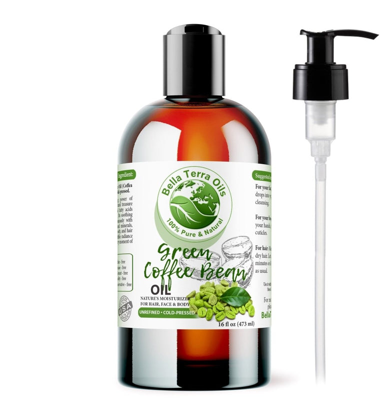 Green Coffee Bean Oil Natural Oils for Skin Care