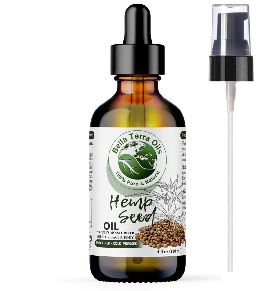 Hemp Seed Oil - Natural Skin & Hair Care Oil