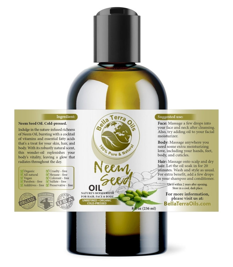 Neem Seed Oil - Bella Terra Oils