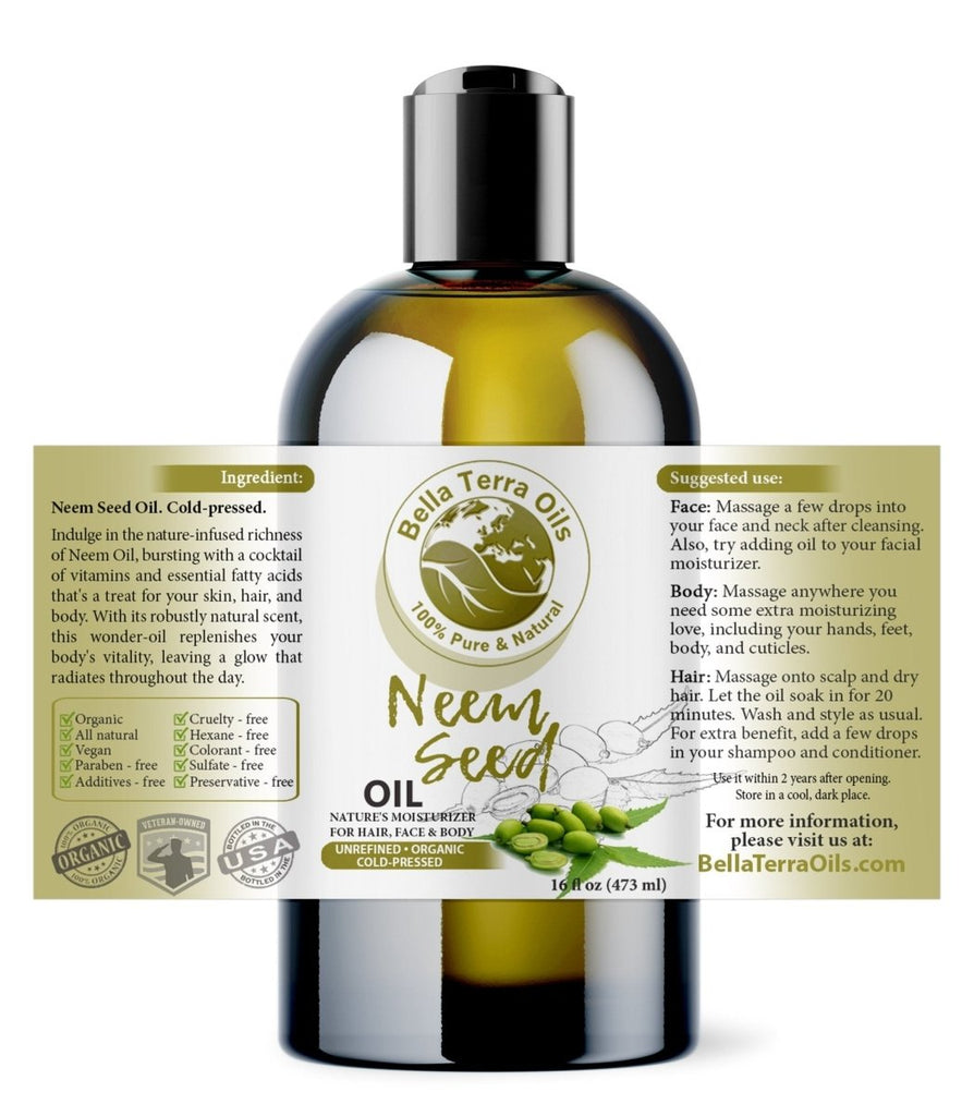 Neem Seed Oil - Bella Terra Oils