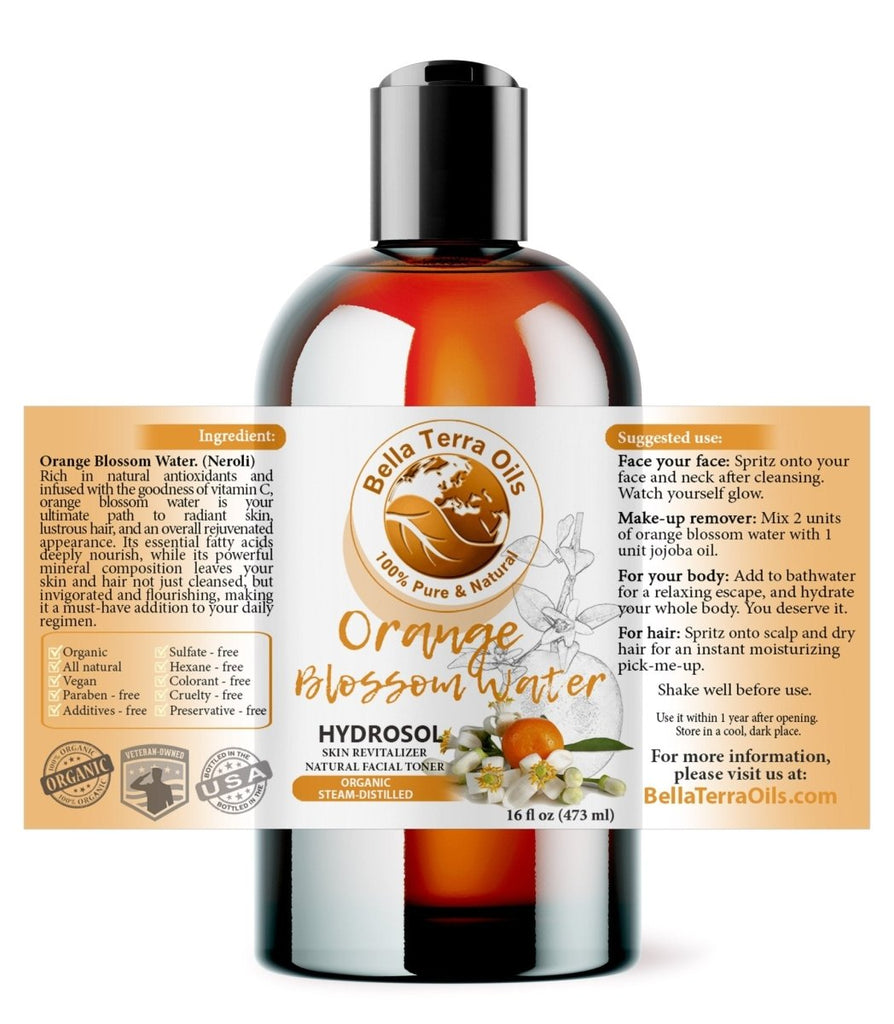Orange Blossom Water - Bella Terra Oils