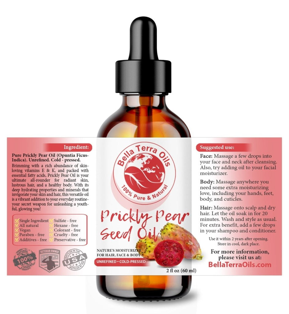 Prickly Pear Seed Oil - Bella Terra Oils