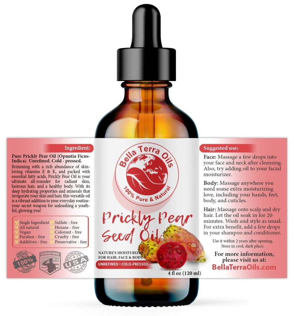 Prickly Pear Seed Oil - Bella Terra Oils