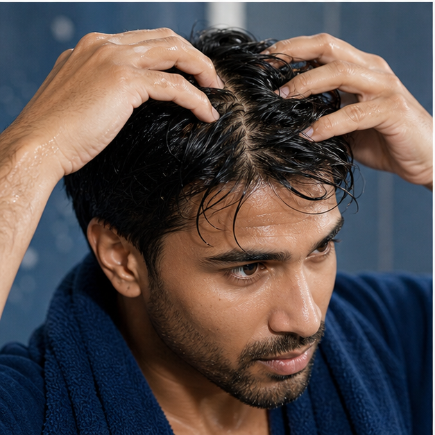 Black Seed Oil scalp · section by section ritual