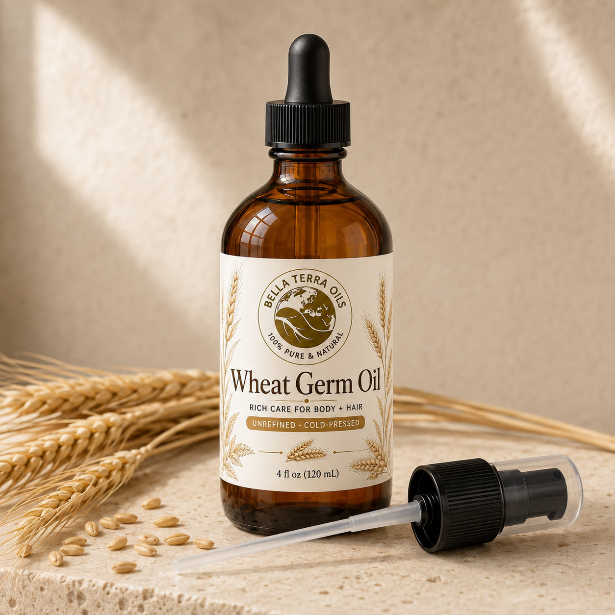 Wheat Germ Oil product photograph