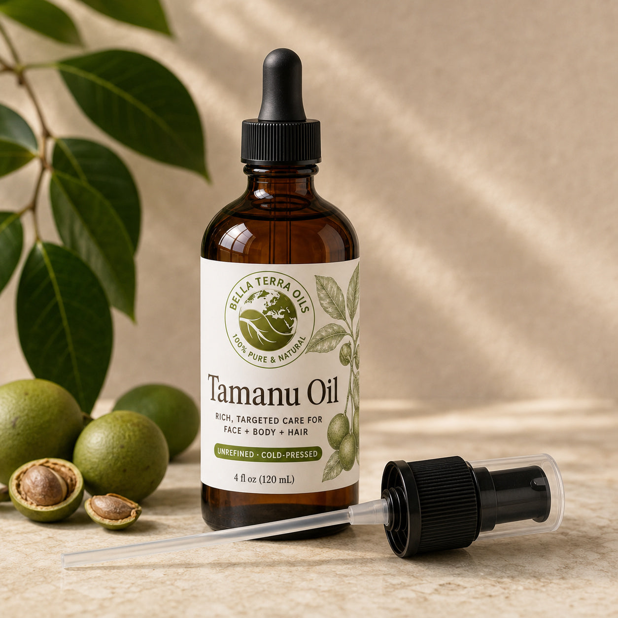 Tamanu Oil product photograph