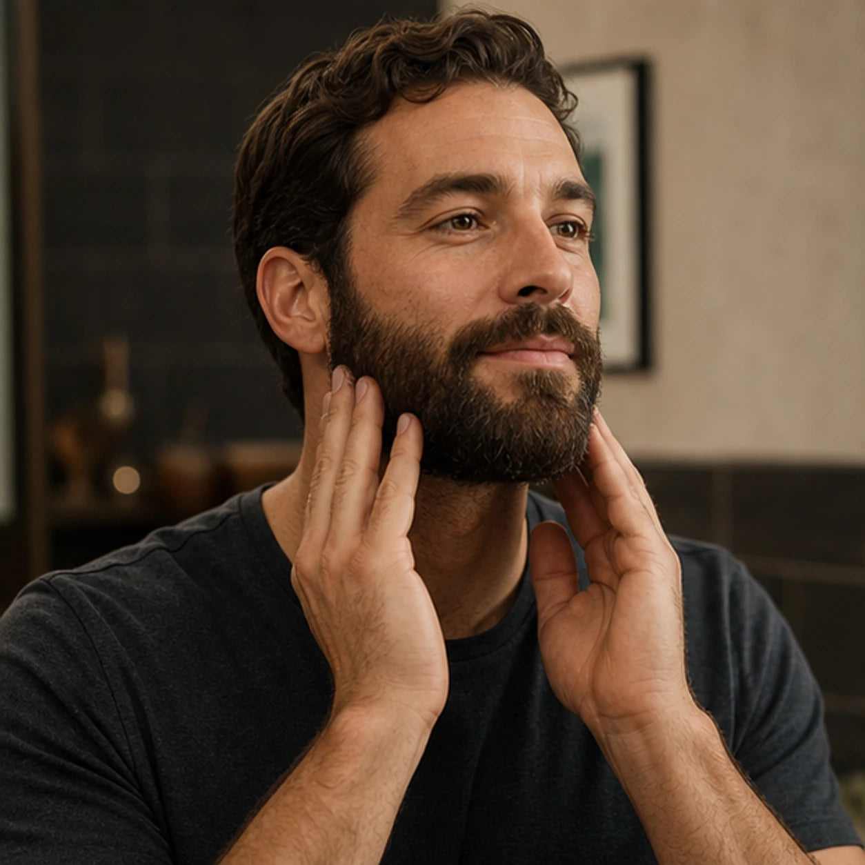 Beard Oil shape · as needed ritual