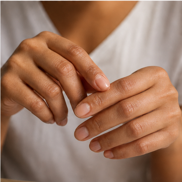 Black Castor Oil body · one drop at a time ritual