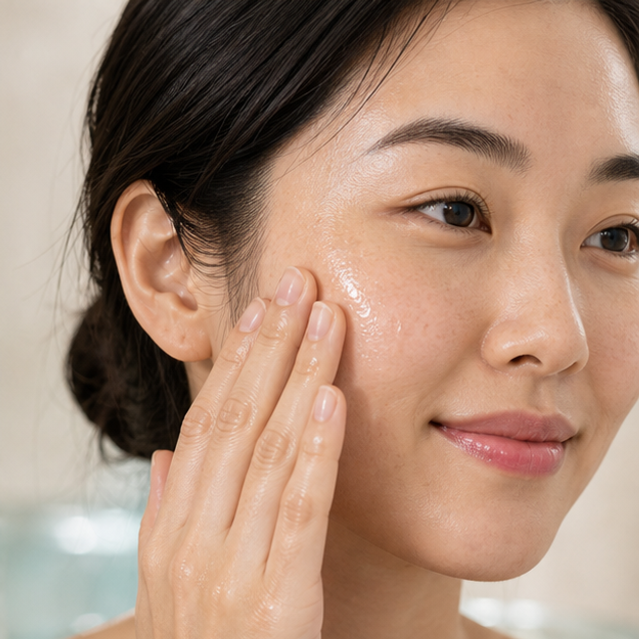 Clear Emu Oil face · 2–3 drops ritual