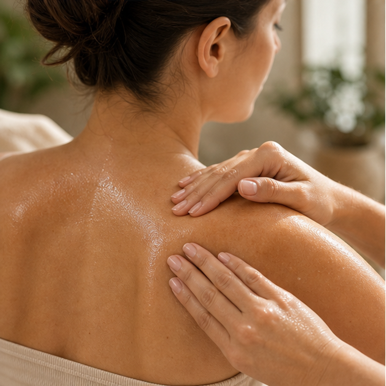 Fractionated Coconut Oil massage · add gradually ritual