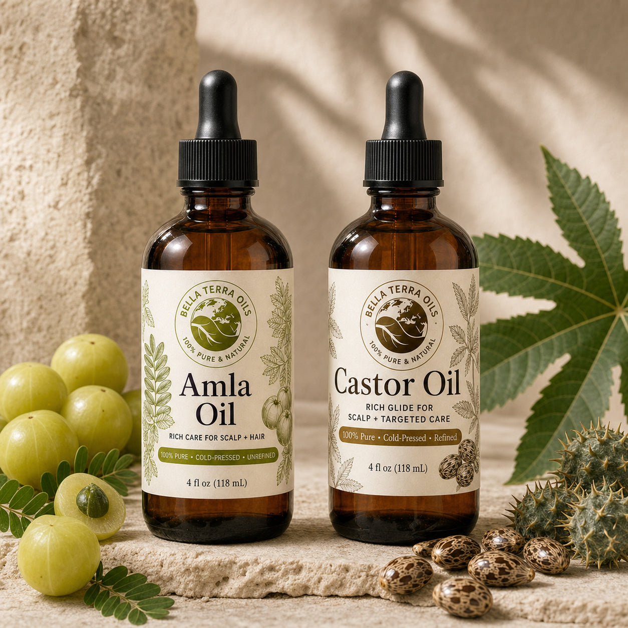 Amla Oil and Castor duo