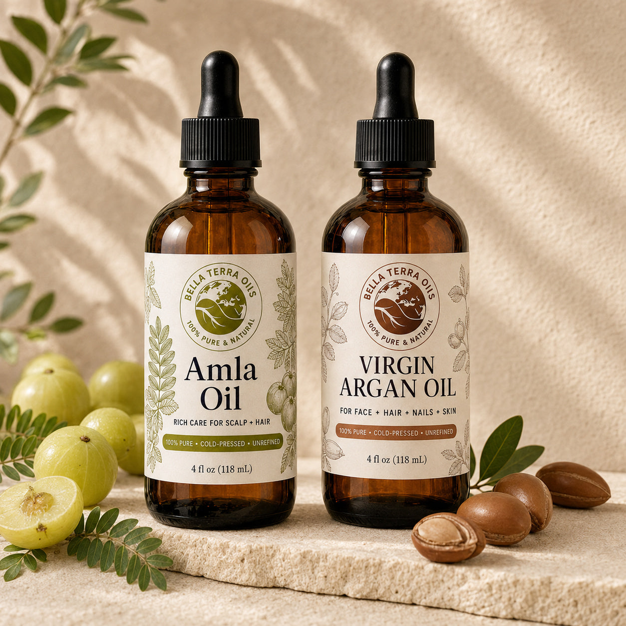 Amla Oil and Argan duo