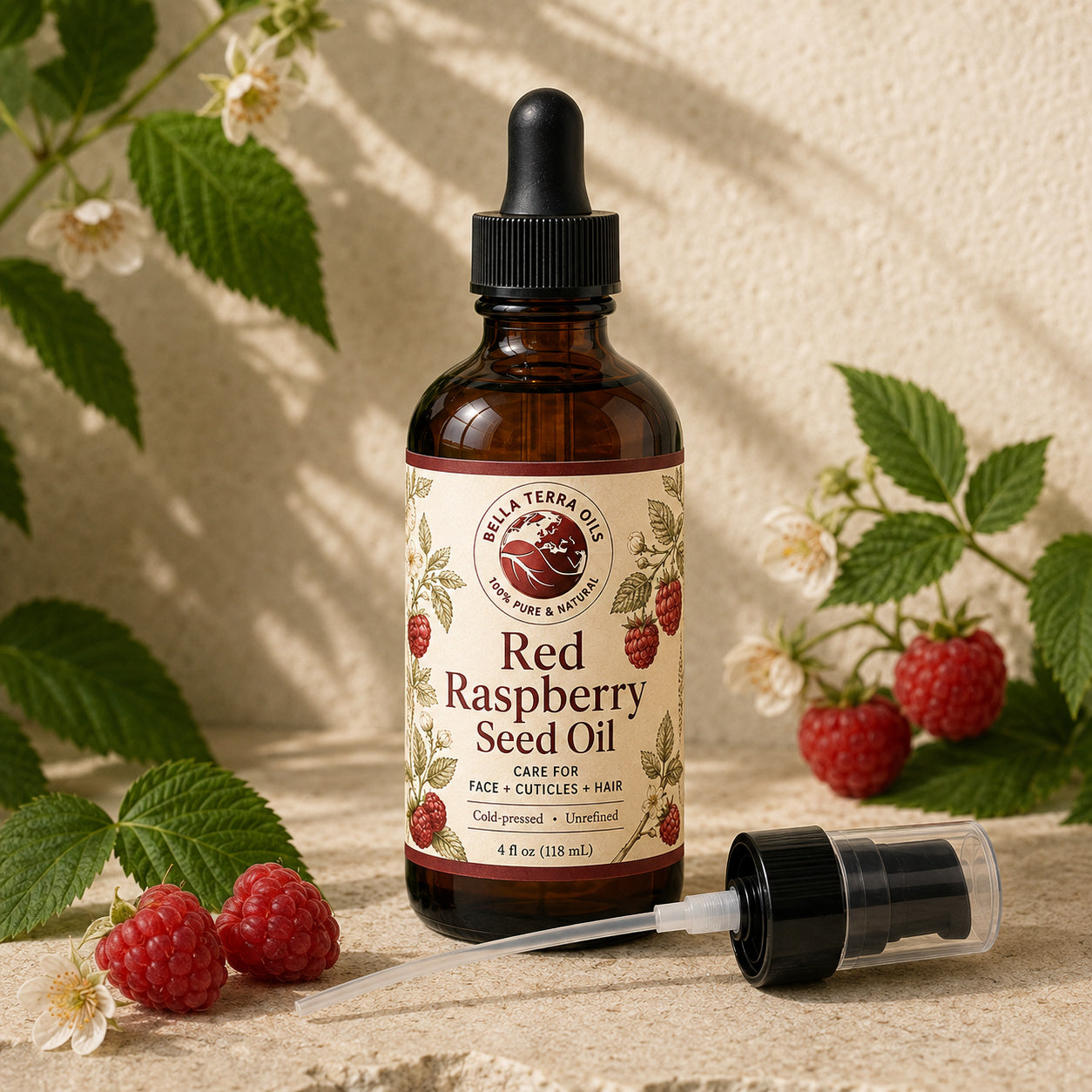 Red Raspberry Seed Oil product photograph