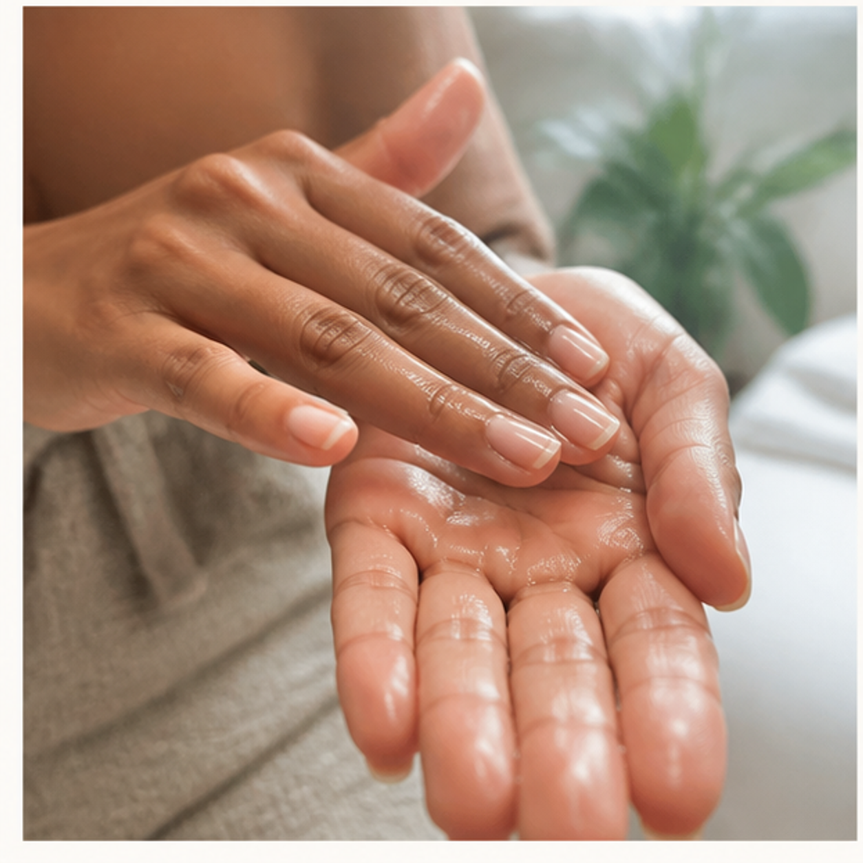 Moringa Oil body · small amount ritual